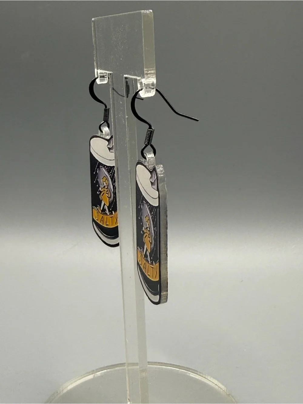 Salty Dangle Earrings - Handmade #E0500C